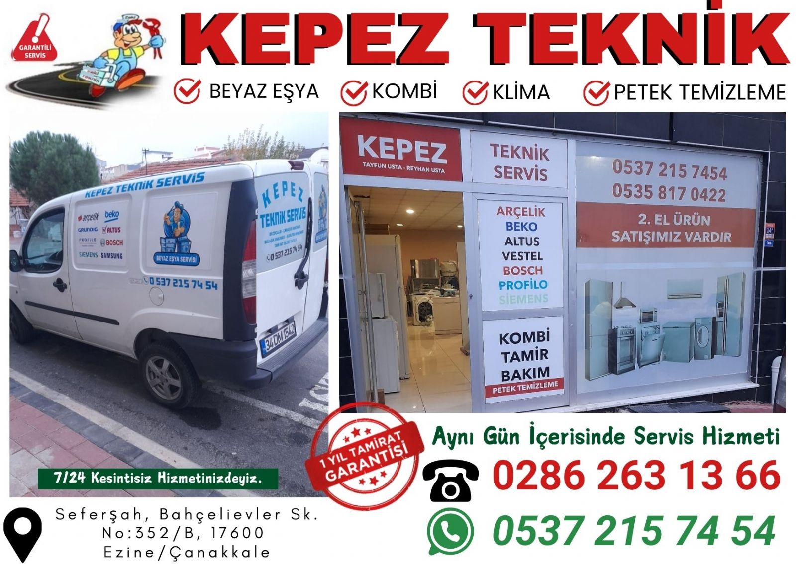 Ezine Kombi Bakımı Petek Temizleme
